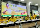 Airlangga Pimpin Rapat Pleno Golkar Evaluasi Hasil Pemilu