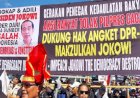 Unjuk Rasa di DPR, Desak Hak Angket dan Pemakzulan Jokowi 