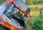 Bus Rosalia Indah Kecelakaan Tunggal di Tol Batang, 7 Tewas