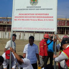 Lagi, PTUN Batalkan Izin Reklamasi 3 Pulau di Teluk Jakarta