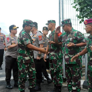  Panglima TNI Kunjungan Kerja ke Lampung