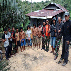 TNI Gerebek Kamp Sindikat Sabu di Perbatasan Nunukan